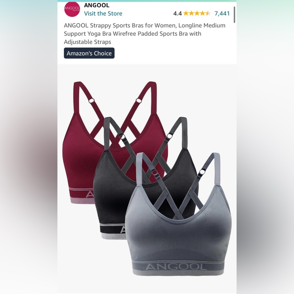 ANGOOL Sports Bras